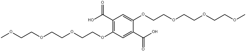 1,4-Benzenedicarboxylic acid, 2,5-bis[2-[2-(2-methoxyethoxy)ethoxy]ethoxy]-