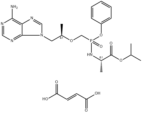 Tenofovir alafenamide hemifumarate