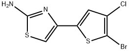 2-Thiazolamine, 4-(5-bromo-4-chloro-2-thienyl)-