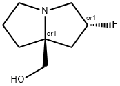 1H-Pyrrolizine-7a(5H)-methanol, 2-fluorotetrahydro-, (2R,7aS)-rel-