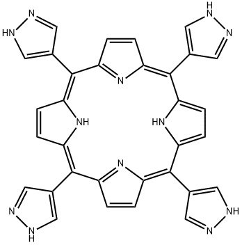 21H,23H-Porphine,5,10,15,20-tetra-1H-pyrazol-4-yl-