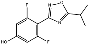 3,5-difluoro-4-(5-isopropyl-1,2,4-oxadiazol-3-yl)phenol