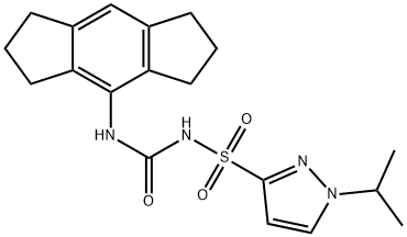 N-[[(1,2,3,5,6,7-hexahydro-s-indacen-4-yl) amino]carbonyl]-1-(1-methylethyl)-1H-Pyrazole-3-sulfonamide