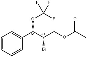(2S,3S)-2-bromo-3-phenyl-3-(trifluoromethoxy)propyl acetate