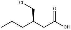 Hexanoic acid, 3-(chloromethyl)-, (3R)-