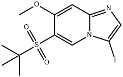 6-(Tert-butylsulfonyl)-3-iodo-7-methoxyimidazo[1,2-a]pyridine