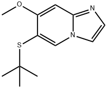 6-(Tert-butylthio)-7-methoxyimidazo[1,2-a]pyridine