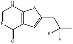 6-(2,2-Difluoropropyl)thieno[2,3-d]pyrimidin-4(3H)-one