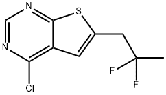4-Chloro-6-(2,2-difluoropropyl)thieno[2,3-d]pyrimidine
