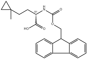 (2S)-2-({[(9H-fluoren-9-yl)methoxy]carbonyl}amino)-4-(1-methylcyclopropyl)butanoic acid