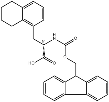 1-Naphthalenepropanoic acid, α-[[(9H-fluoren-9-ylmethoxy)carbonyl]amino]-5,6,7,8-tetrahydro-, (αS)-