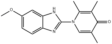 4(1H)-Pyridinone, 1-(6-methoxy-1H-benzimidazol-2-yl)-2,3,5-trimethyl-