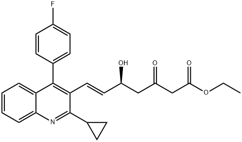 Dehydropitavastatin ethyl ester