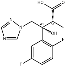(αR,βR)-β-(2,5-Difluorophenyl)-β-hydroxy-α-Methyl-1H-1,2,4-triazole-1-butanoic Acid