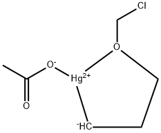 (acetato-O)[3-(chloromethoxy)propyl-C,O]mercury