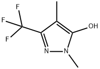 1H-Pyrazol-5-ol, 1,4-dimethyl-3-(trifluoromethyl)-