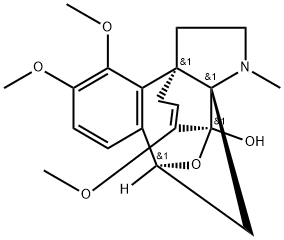 6,7-Didehydro-8β,10β-epoxy-3,4,7-trimethoxy-17-methylhasubanan-8-ol