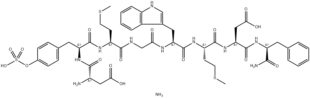 Sincalide ammonium (Cholecystokinin octapeptide ammonium)