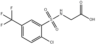 Glycine, N-[[2-chloro-5-(trifluoromethyl)phenyl]sulfonyl]-