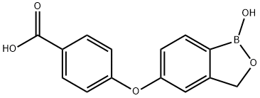 Benzoic acid, 4-[(1,3-dihydro-1-hydroxy-2,1-benzoxaborol-5-yl)oxy]-