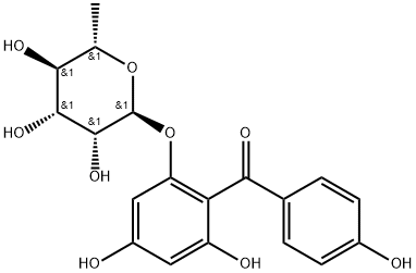 Iriflophene 2-O-alpha-L-rhampyraside