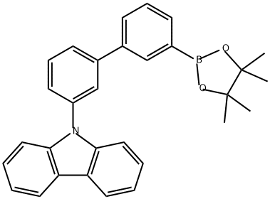 9H-Carbazole, 9-[3'-(4,4,5,5-tetramethyl-1,3,2-dioxaborolan-2-yl)[1,1'-biphenyl]-3-yl]-