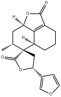 Spiro[furan-3(2H),6'-[6H]naphtho[1,8-bc]furan]-2,2'(4'H)-dione, 5-(3-furanyl)-3',4,5,5',5'a,7',8',8'a-octahydro-7'-methyl-, (3R,5R,5'aR,7'R,8'aR)- (9CI)