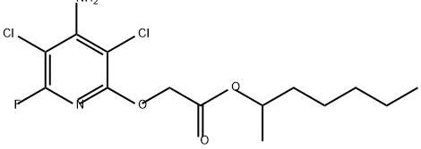 Acetic acid, 2-[(4-amino-3,5-dichloro-6-fluoro-2-pyridinyl)oxy]-, 1-methylhexyl ester