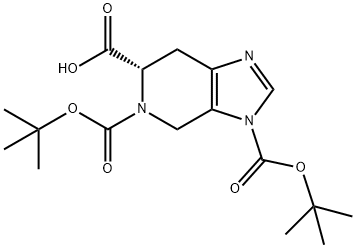 3H-Imidazo[4,5-c]pyridine-3,5,6(4H)-tricarboxylic acid, 6,7-dihydro-, 3,5-bis(1,1-dimethylethyl) ester, (6S)-
