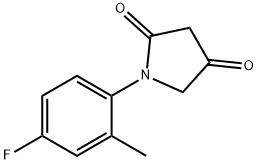 1-(4-fluoro-2-methylphenyl)pyrrolidine-2,4-dione