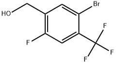 (5-Bromo-2-fluoro-4-(trifluoromethyl)phenyl)methanol