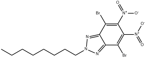 4,7-dibromo-5,6-dinitro-2-octyl-2H-benzo[d][1,2,3]triazole