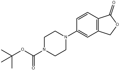 1-Piperazinecarboxylic acid, 4-(1,3-dihydro-1-oxo-5-isobenzofuranyl)-, 1,1-dimethylethyl ester