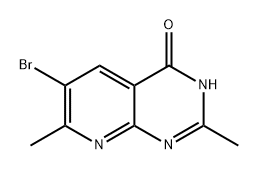 Pyrido[2,3-d]pyrimidin-4(3H)-one, 6-bromo-2,7-dimethyl-