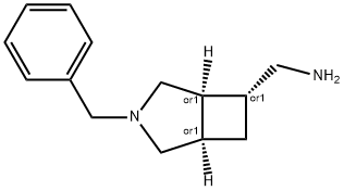 rel-(((1R,5S,6R)-3-Benzyl-3-azabicyclo[3.2.0]heptan-6-yl)methanamine)