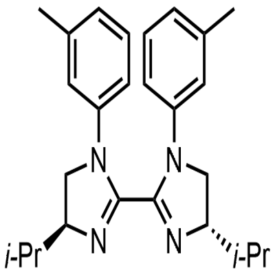 2,2'-Bi-1H-imidazole, 4,4',5,5'-tetrahydro-4,4'-bis(1-methylethyl)-1,1'-bis(3-methylphenyl)-, (4S,4'S)-