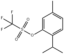 Methanesulfonic acid, 1,1,1-trifluoro-, 5-methyl-2-(1-methylethyl)phenyl ester