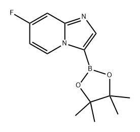 Imidazo[1,2-a]pyridine, 7-fluoro-3-(4,4,5,5-tetramethyl-1,3,2-dioxaborolan-2-yl)-
