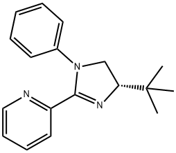 Pyridine, 2-[(4S)-4-(1,1-dimethylethyl)-4,5-dihydro-1-phenyl-1H-imidazol-2-yl]-