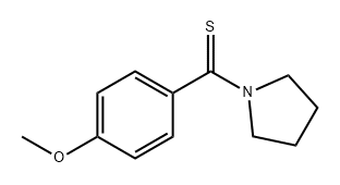 Methanethione, (4-methoxyphenyl)-1-pyrrolidinyl-