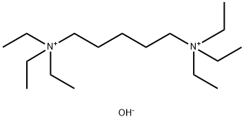 1,5-Pentanediaminium, N1,N1,N1,N5,N5,N5-hexaethyl-, hydroxide (1:2)