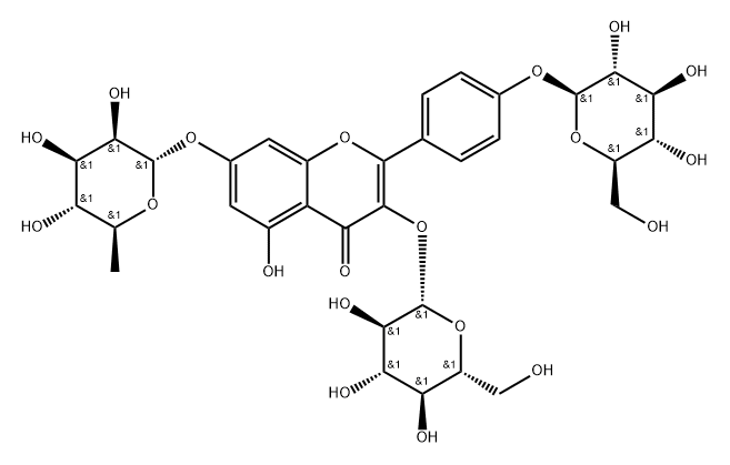 Kaempferol 3,4‘-diglucoside 7-rhamnoside