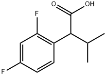 Benzeneacetic acid, 2,4-difluoro-α-(1-methylethyl)-