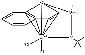 (η(5):η(1)-C9H6SiMe2N(t)Bu)ZrCl2