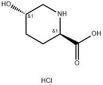 2-Piperidinecarboxylic acid, 5-hydroxy-, hydrochloride, (2R-trans)-