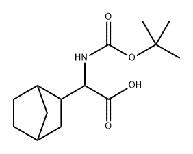 2-{bicyclo[2.2.1]heptan-2-yl}-2-{[(tert-butoxy)carbonyl]amino}acetic acid, Mixture of diastereomers