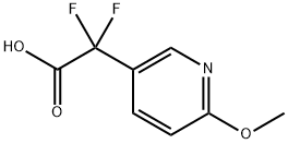 3-Pyridineacetic acid, α,α-difluoro-6-methoxy-