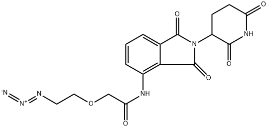 Pomalidomide-PEG1-azide