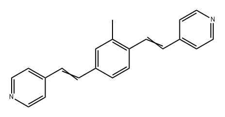 4,4'-((2-methyl-1,4-phenylene)bis(ethene-2,1-diyl))dipyridine