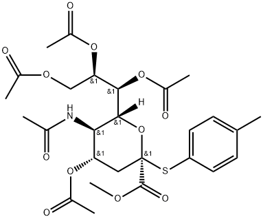 β-Neuraminic acid,N-acetyl-2-S-(4-methylphenyl)-2-thio-,menthyl ester, 4,7,8,9-tetraacetate